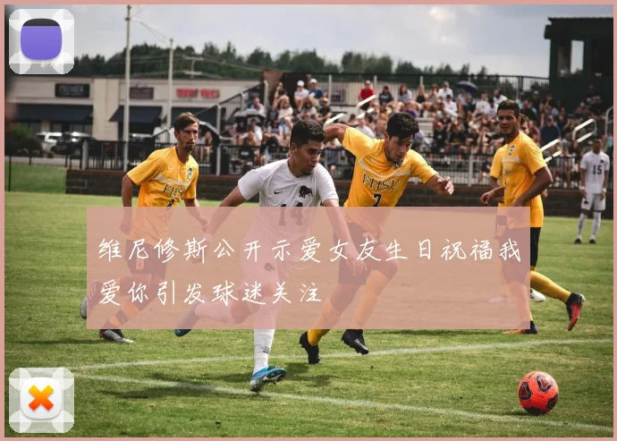维尼修斯公开示爱女友生日祝福我爱你引发球迷关注